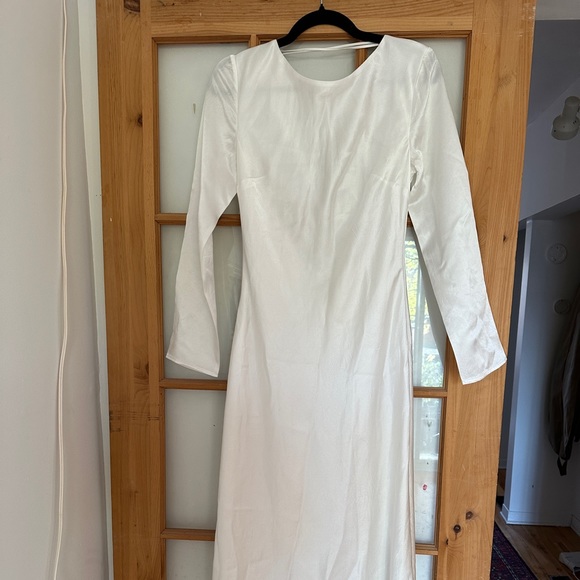 Third Form Crush Tie Back Maxi | Off White - Picture 5 of 5